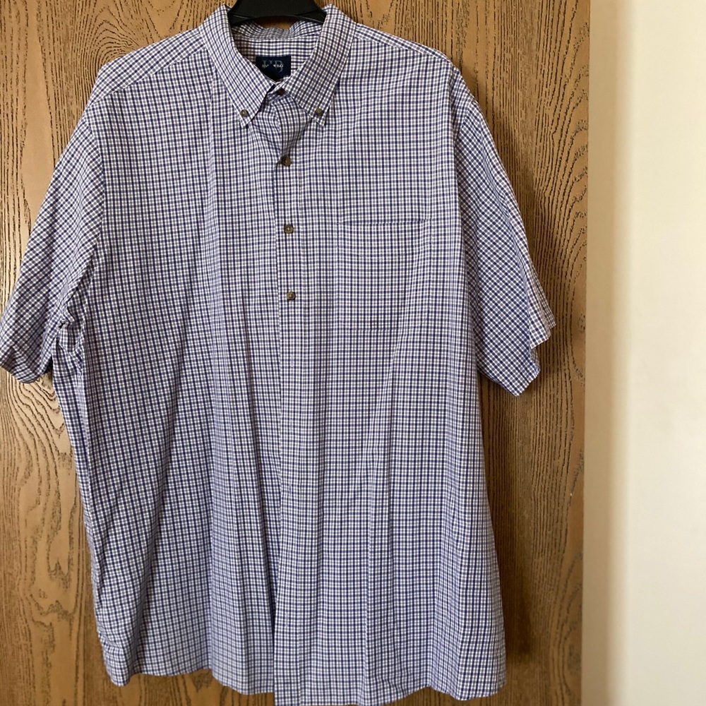 ❤️ Men’s Big & Tall Plaid Short Sleeves 2XLT